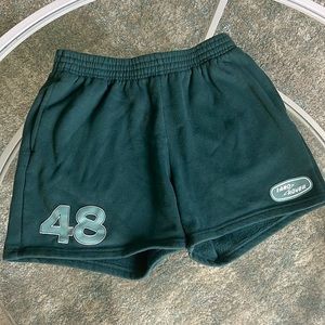 PACSUN Land Rover Boyfriend Sweat Shorts